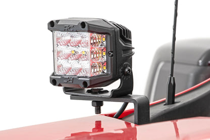 LED Light Kit | Ditch Mount | 2" Spectrum Pair | Spot | Chevy Silverado 1500 (19-26)