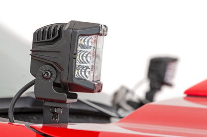 LED Light Kit | Ditch Mount |  3" OSRAM | Wide | Chevy Silverado 1500 (19-26)