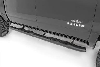 Oval Nerf Step | Crew Cab | Black | Ram 1500 (19-26)/1500 TRX (21-24)