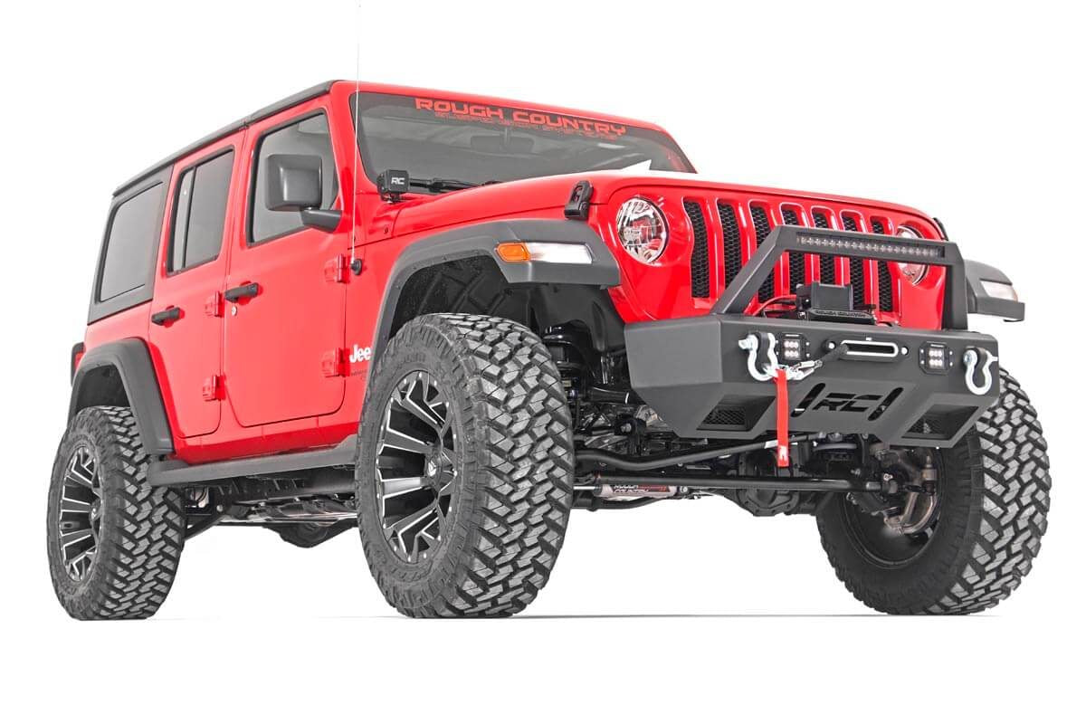 3.5 Inch Lift Kit | Adj Lower | FR D/S | M1R | Jeep Wrangler Unlimited Rubicon (18-23)
