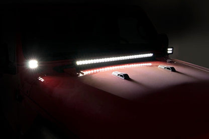 LED Light Kit | Hinge Mount | 2" Spectrum Pair | Jeep Gladiator JT/Wrangler JL (18-26)