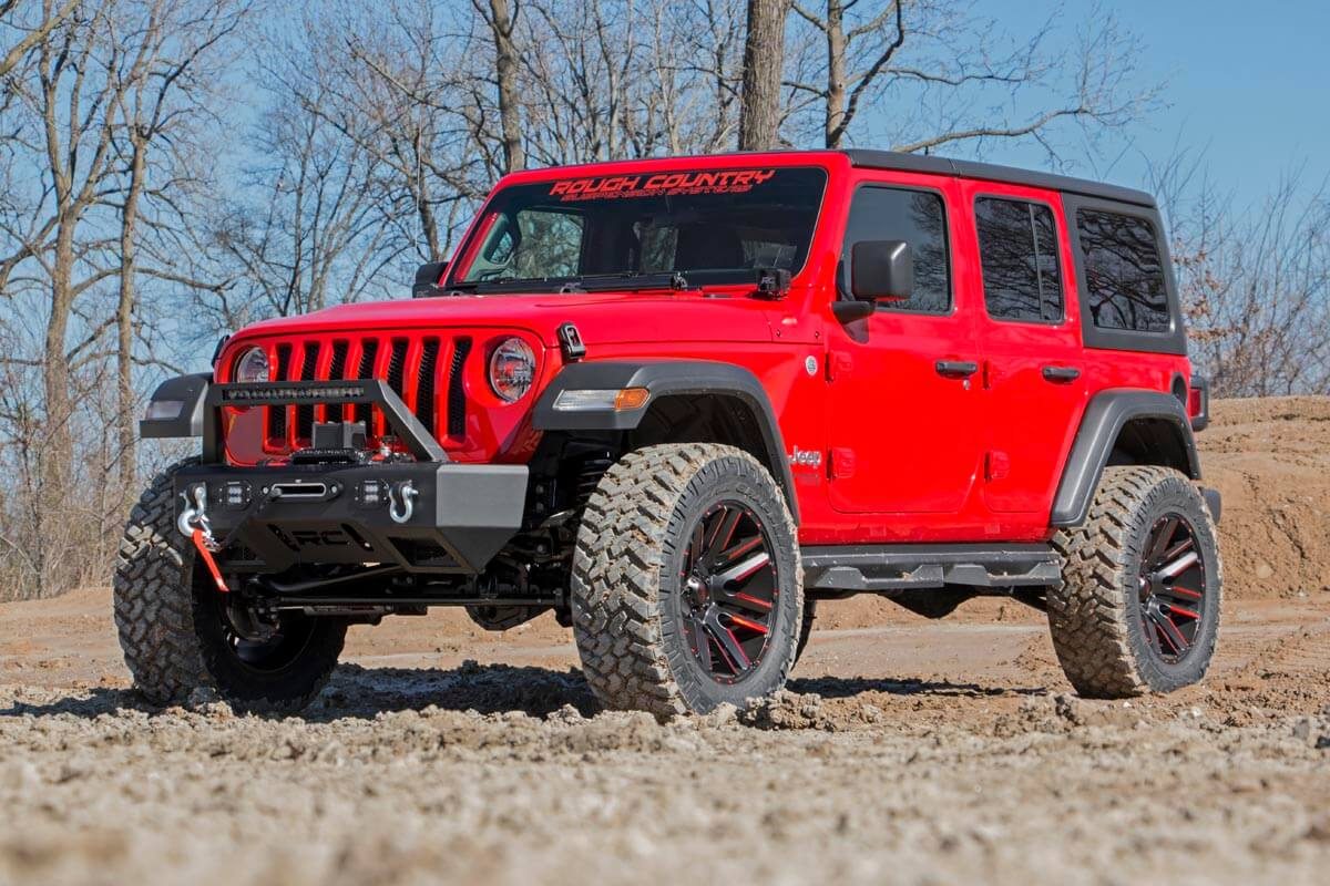 3.5 Inch Lift Kit | C/A Drop | Stage 1 | M1R | Jeep Wrangler Unlimited (18-23)