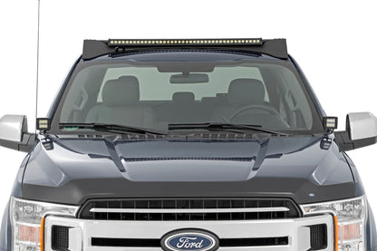 LED Light Kit | Ditch Mount | 2" Black Pair | Flood | Ford F-150 (15-26)/F-150 Lightning (22-26)
