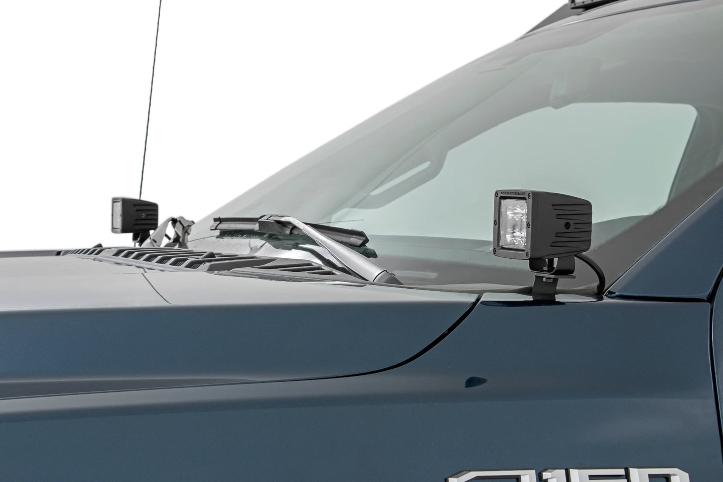 LED Light Kit | Ditch Mount | 2" Spectrum Pair | Spot | Ford F-150 (15-26)/F-150 Lightning (22-26)