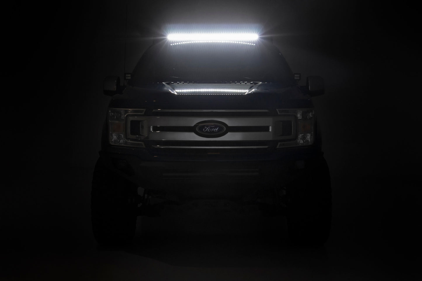 Roof Rack | FR 40 Inch Single Row BLK LED | Ford F-150 2WD/4WD (2015-2018)