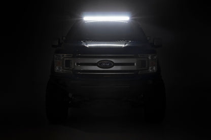 Roof Rack | FR 40 Inch Single Row BLK LED | Ford F-150 2WD/4WD (2015-2018)