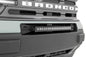 LED Light Kit | Bumper Mount | 20" Black Single Row | White DRL | Ford Bronco Sport (21-26)