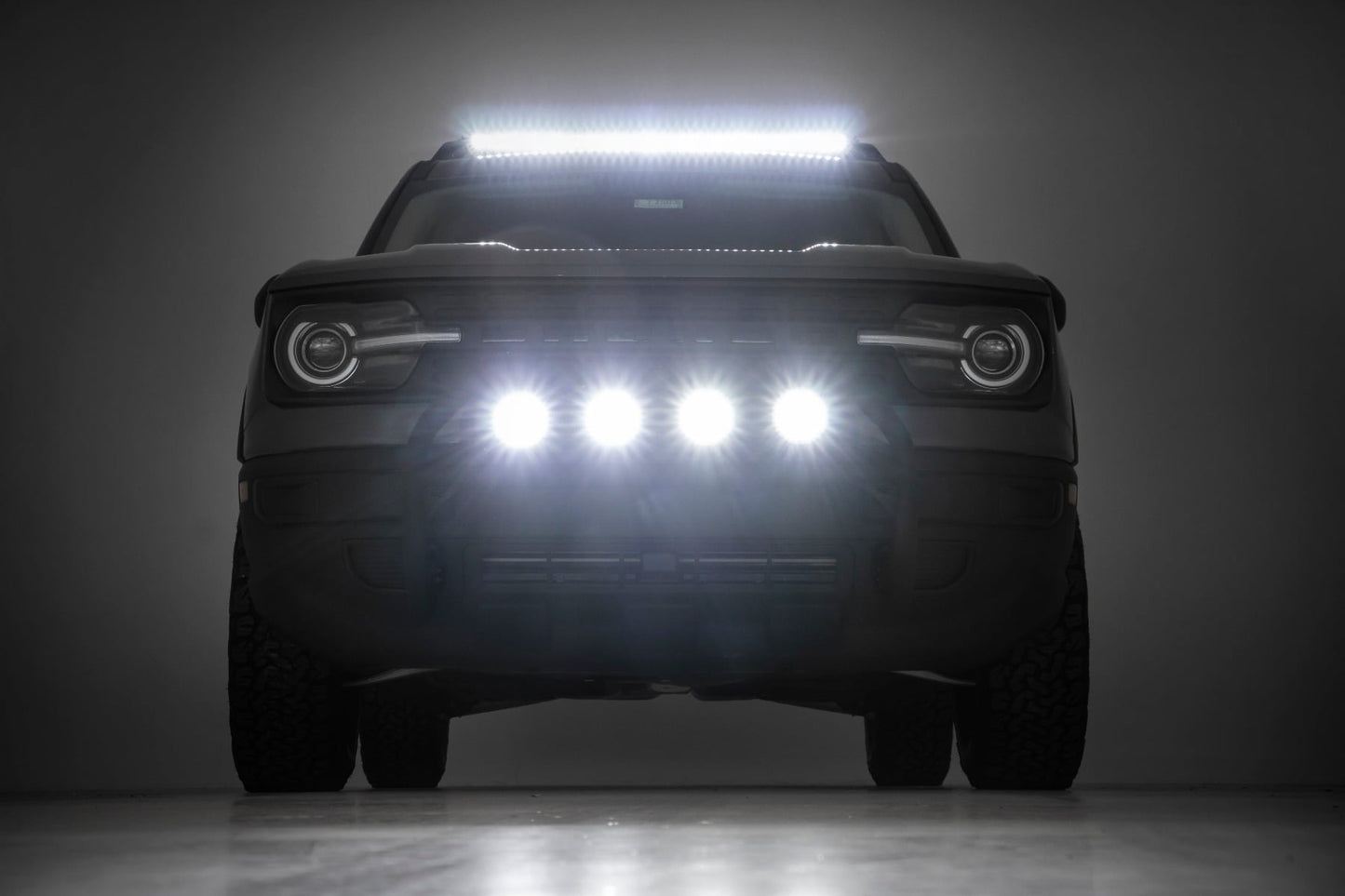 4 Inch Chrome Series LED Light | Round | Pair