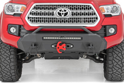 Front Bumper | Hybrid | 9500-Lb Pro Series Winch | Synthetic Rope | Toyota Tacoma (16-23)
