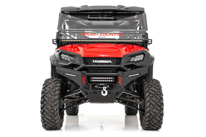 LED Light Kit | Cage Mount | 2" Black Pair | Amber DRL | Honda Pioneer 1000/Pioneer 1000-6