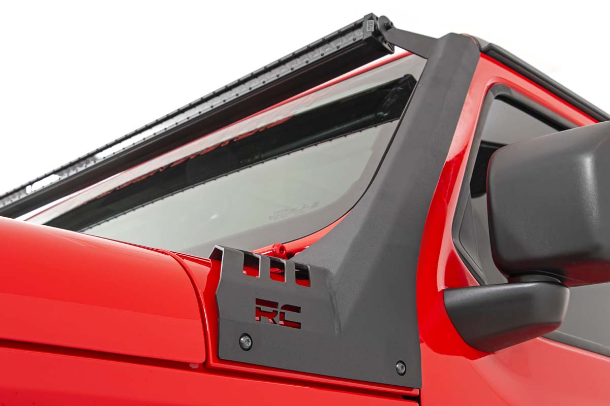 LED Light Kit | Windshield | 50" Spectrum Single Row | Jeep Gladiator JT/Wrangler JL (18-26)