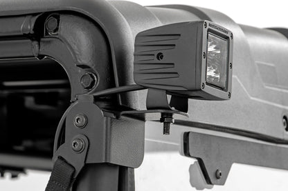 LED Light Kit | Rear Mount | 2" Black Pair | Flood | Polaris Ranger XP 1000