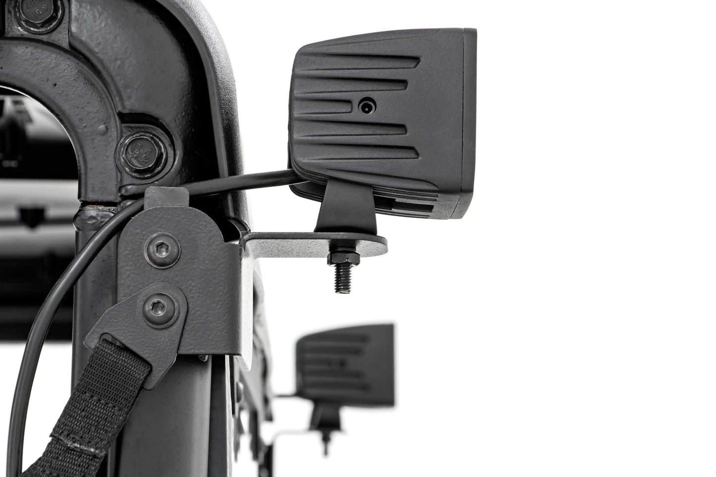 LED Light Kit | Rear Mount | 2" Chrome Pair | Wide Angle | Polaris Ranger XP 1000
