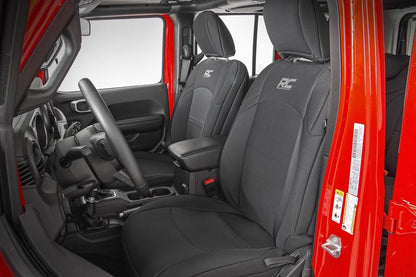 Seat Covers | Front and Rear | Jeep Wrangler Unlimited 4WD (2018-2026)