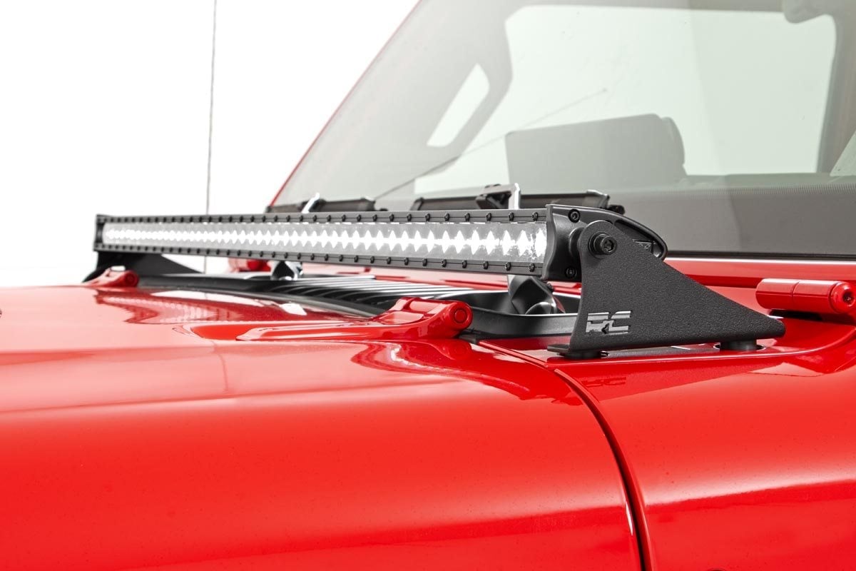 50 Inch Black Series LED Light Bar | Single Row