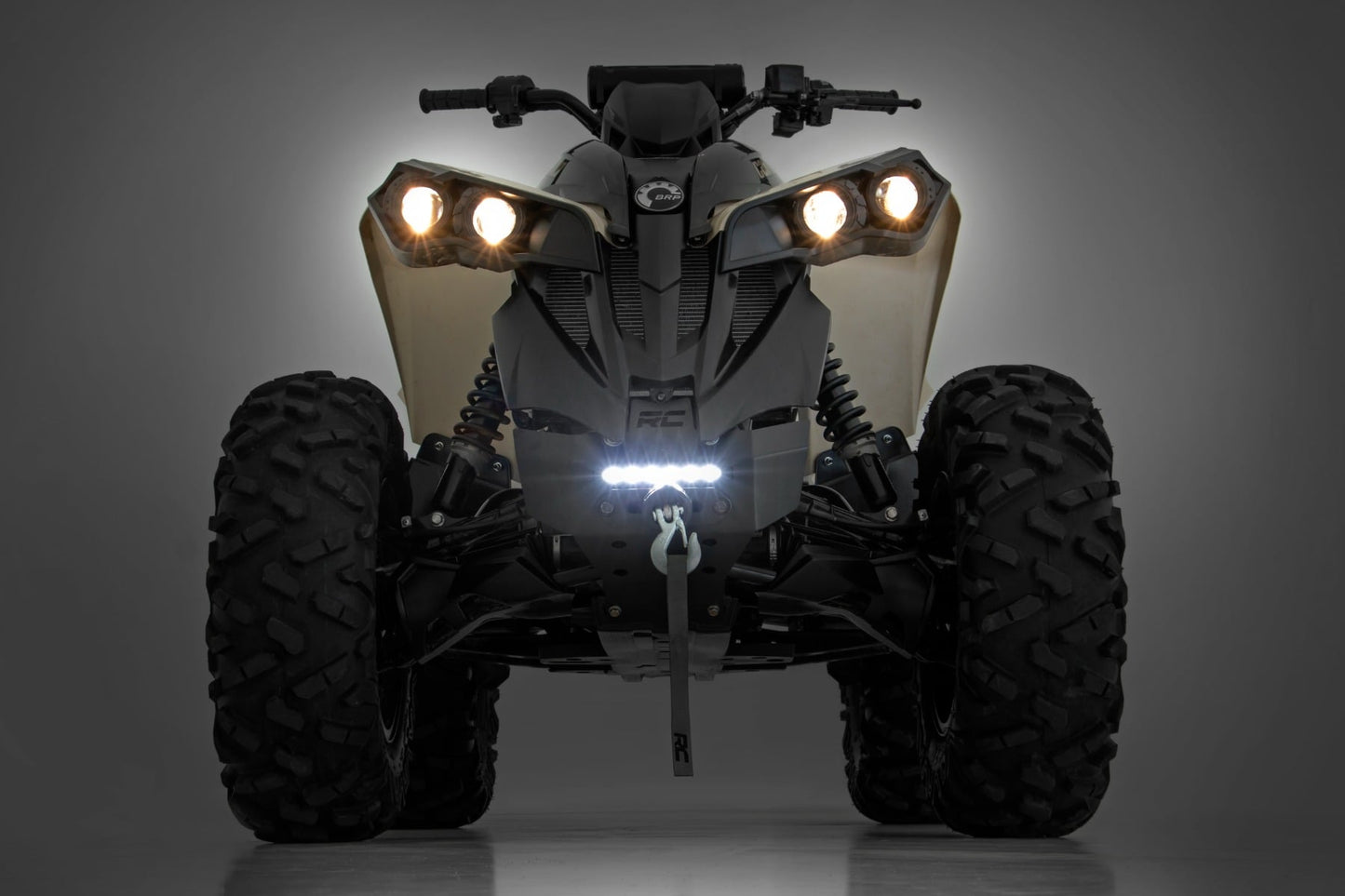 Winch Bumper | 4500-Lb Winch | Synthetic Rope | Can-Am Renegade 1000/Renegade 500