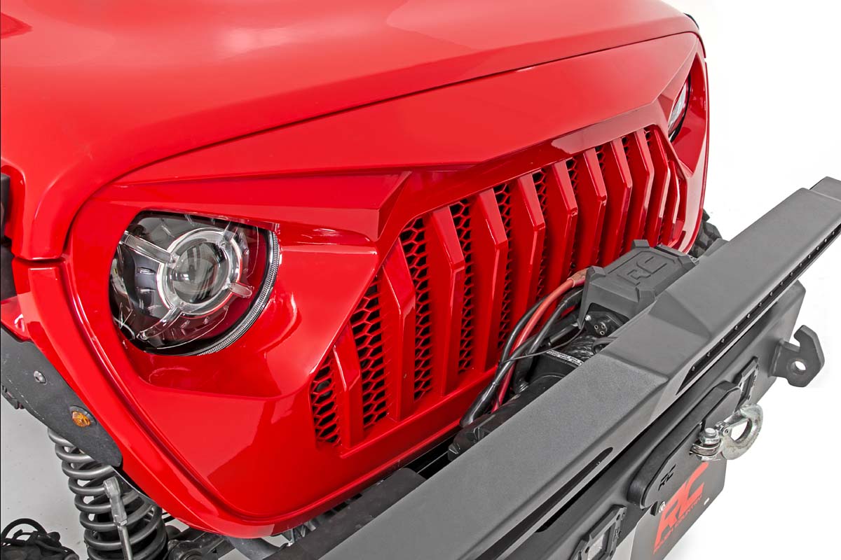 Replacement Grille | Angry Eyes | Jeep Gladiator JT/Wrangler JL 4WD (18-26)