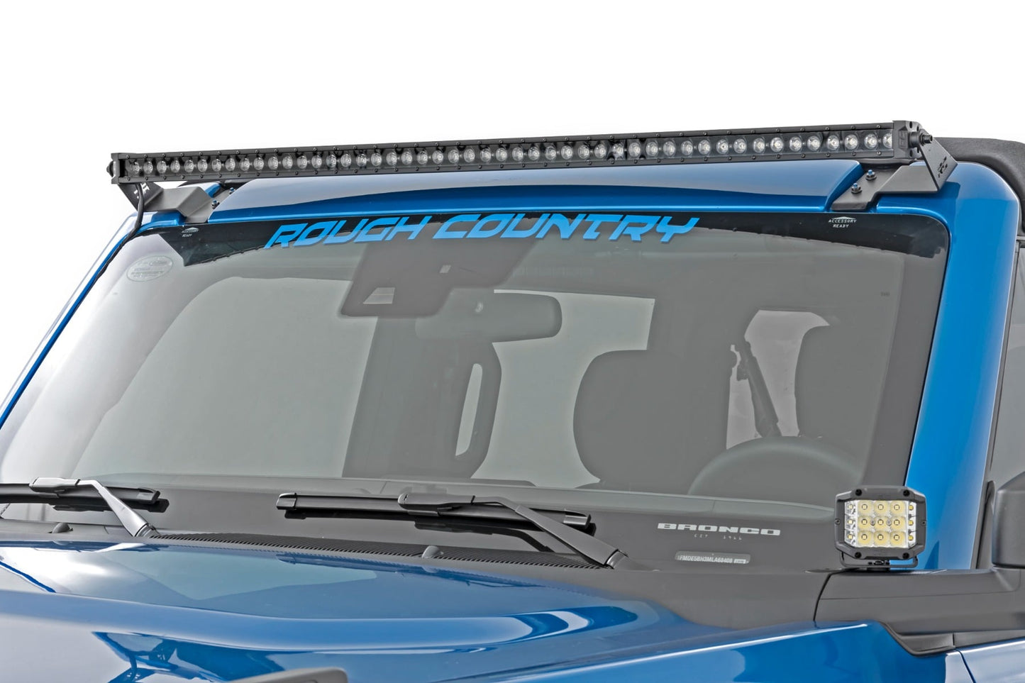 LED Light Kit | Upper Windshield | 50" Spectrum Single Row | Ford Bronco (21-26)