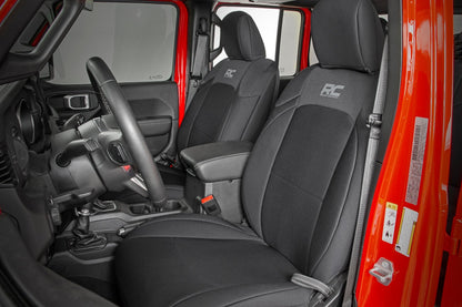 Seat Covers | Front and RR No Cup Holder | Jeep Gladiator JT 4WD (2020-2026)