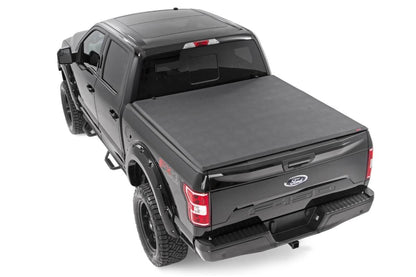 Soft Tri-Fold Bed Cover | 5'7" Bed | Ford F-150 (21-26)/F-150 Lightning (22-26)