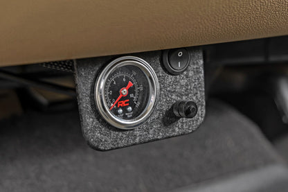 Onboard Air Bag Compressor Kit w/Gauge