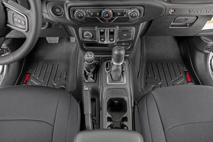 Floor Mats | FR & RR | RR Non-Lock | Jeep Gladiator JT 4WD (2020-2026)