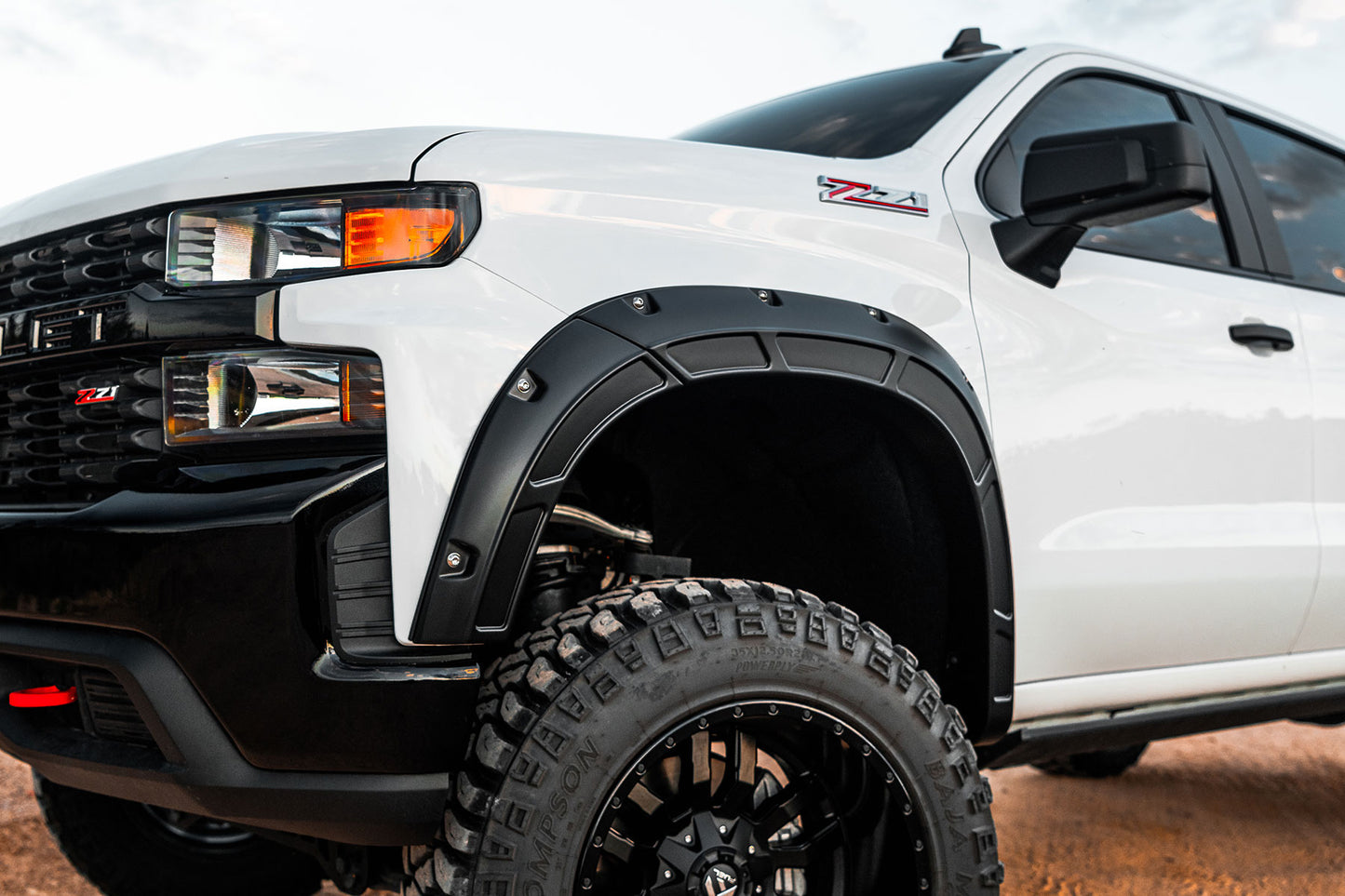 Defender Fender Flares | GPA Graphite | Chevy Silverado 1500 2WD/4WD (19-26)