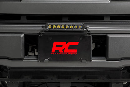 8 Inch Black Series LED Light Bar | Single Row | Cool White DRL