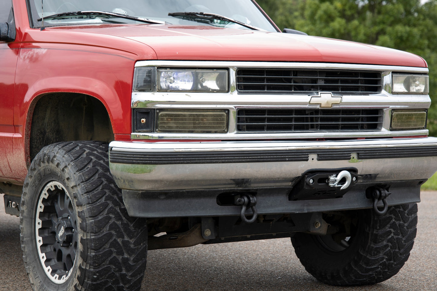 Tow Hook to Shackle Bracket | D-Ring Combo | Chevy/GMC 1500 Truck & SUV (88-99)