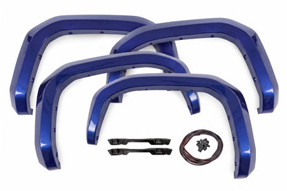 Sport Fender Flares | 8W7 Blue Crush | Toyota Tacoma 2WD/4WD (2024-2026)