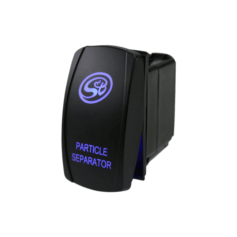 LED Rocker Switch w/ S&B Logo for Particle Separator