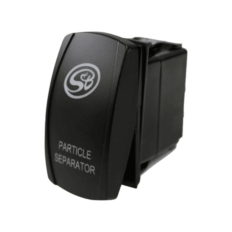 LED Rocker Switch w/ S&B Logo for Particle Separator