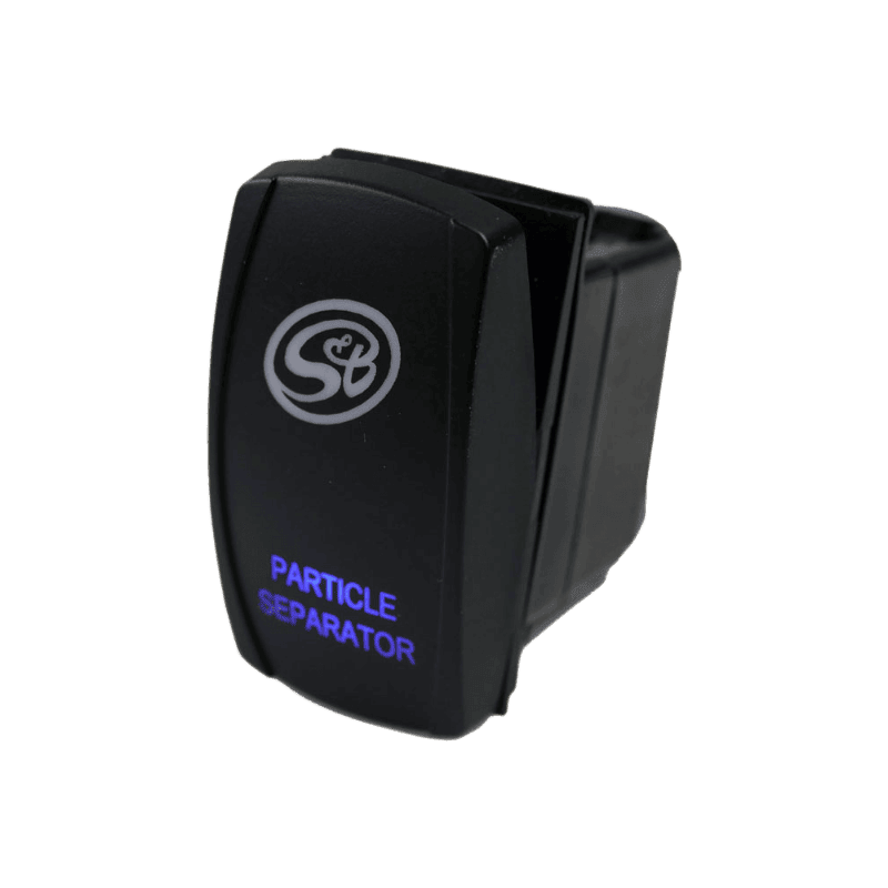 LED Rocker Switch w/ S&B Logo for Particle Separator