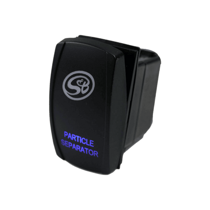 LED Rocker Switch w/ S&B Logo for Particle Separator