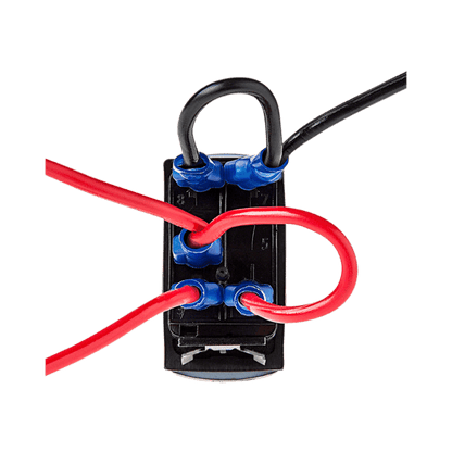 LED Rocker Switch w/ S&B Logo for Particle Separator