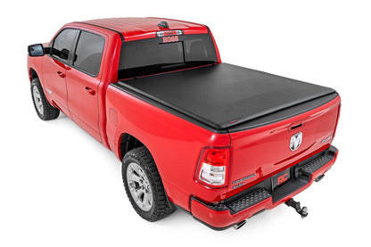 Soft Roll Up Bed Cover | 5'7" Bed | No Rambox | Ram 1500 (19-26)/1500 TRX (21-24)
