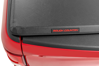 Soft Tri-Fold Bed Cover | 5'10" Bed | Chevy/GMC Sierra 1500 (19-26)/Silverado 1500 (19-26)