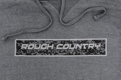 Rough Country Hoodie | Digital | Grey | 3XL
