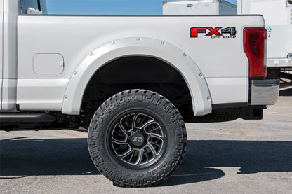 Pocket Fender Flares | TB Lithium Gray | Ford F-250/F-350 Super Duty (17-22)