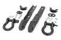 Tow Hook Brackets | D-Ring Combo | Nissan Titan 2WD/4WD (2017-2024)