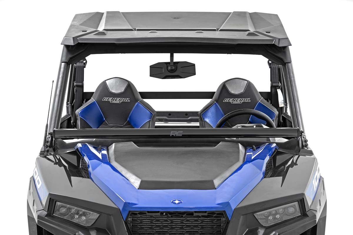 LED Light Kit | Lower Windshield | 50" Black Single Row | Polaris General XP 4 1000