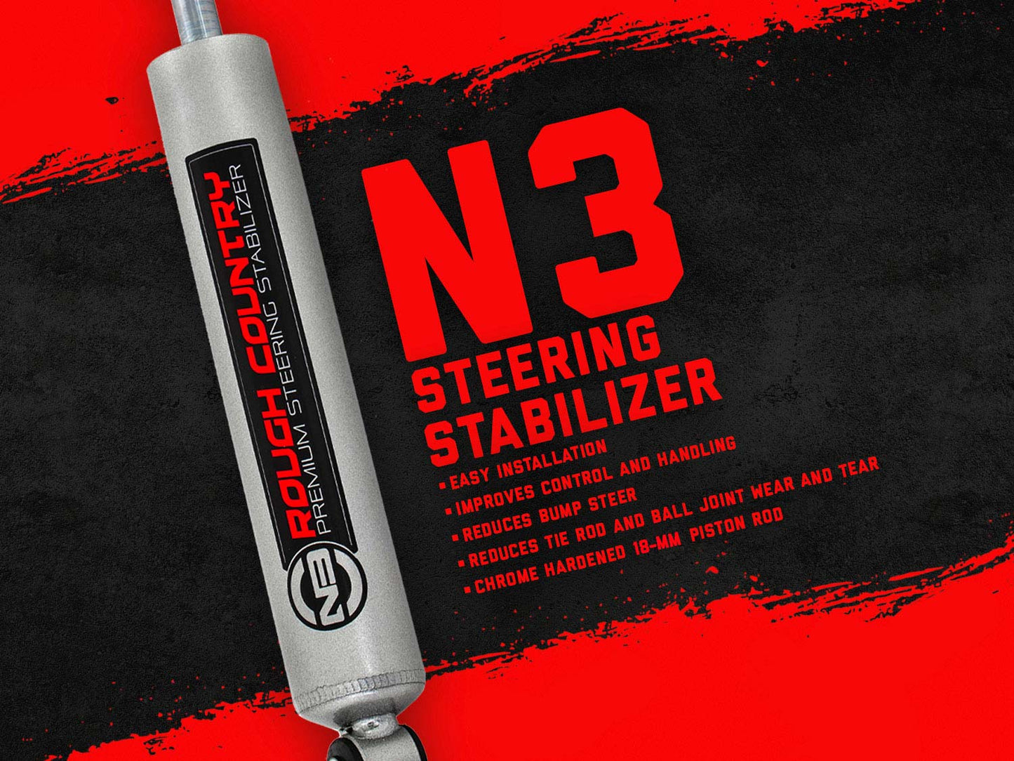 N3 Steering Stabilizer | Multiple Makes & Models (Dodge/Jeep)