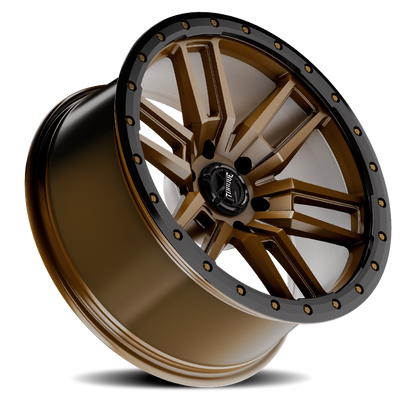 Torque Pritchett | Bronze w/Black Lip | 18x9 | 6x5.5 | -12mm
