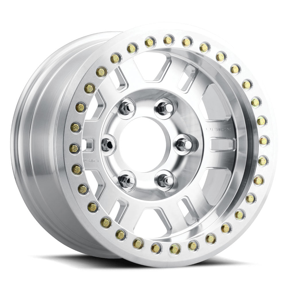 Vision Bl 17X8.5 Machined Wheel