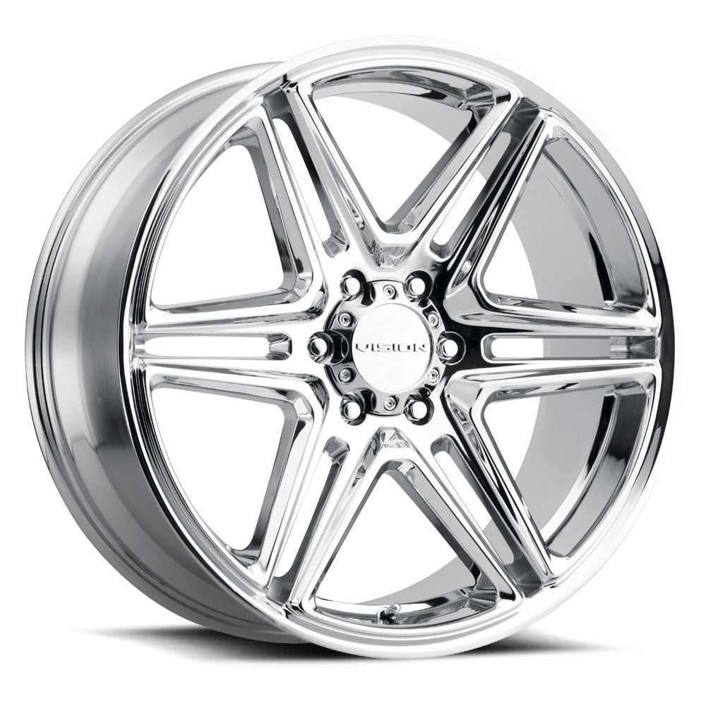 Vision Wedge 20X9 Chrome Wheel
