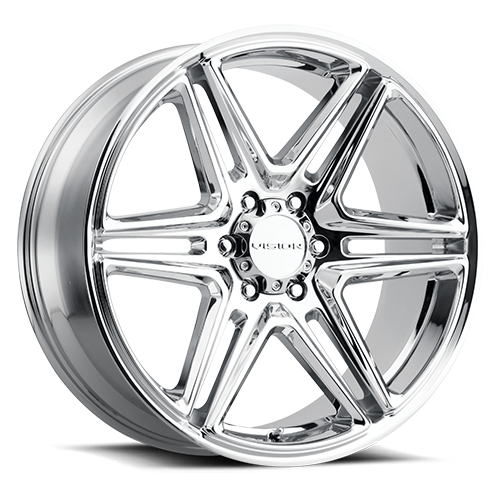 Vision Wedge 20X9 Chrome Wheel