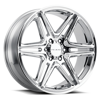 Vision Wedge 20X9 Chrome Wheel