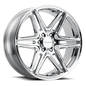 Vision Wedge 20X9 Chrome Wheel