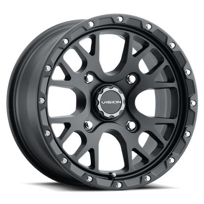 Vision Rocker 14X7 Satin Black Wheel