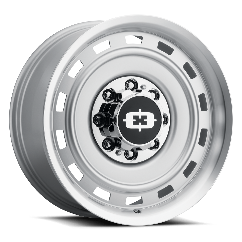 Vision CS-8X20HF 20X9 Silver Machined Lip Wheel